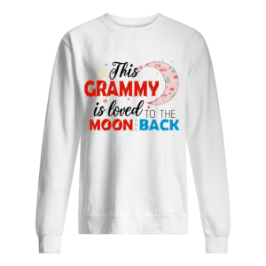 Christmas This Grammy Is Loved To The Moon And Back T-Shirt