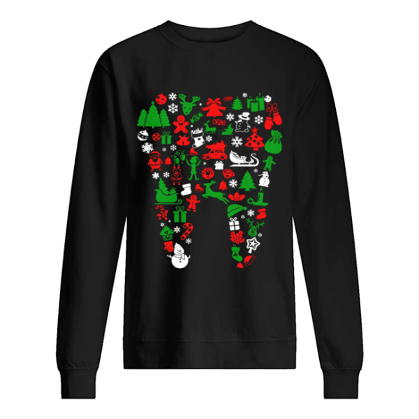 Christmas Tooth Dentist T-Shirt