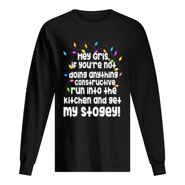 Christmas Vacation Uncle Lewis Get My Stogey Cool Funny Xmas shirt