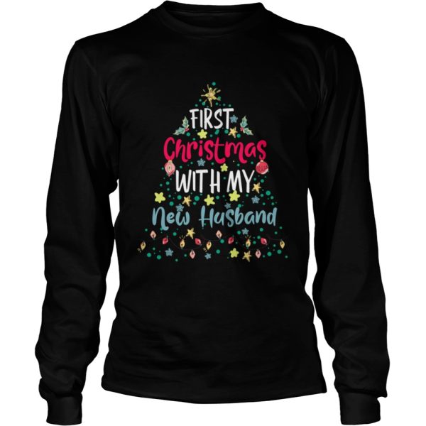 Christmas With My New Husband Tee Xmas 2020 Party shirt