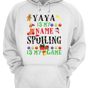 Christmas Yaya Is My Name Spoiling Is My Game T-Shirt 2 Christmas Yaya Is My Name Spoiling Is My Game T Shirt 3