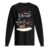 Christmas begins with christ cross Mickey Mouse shirt