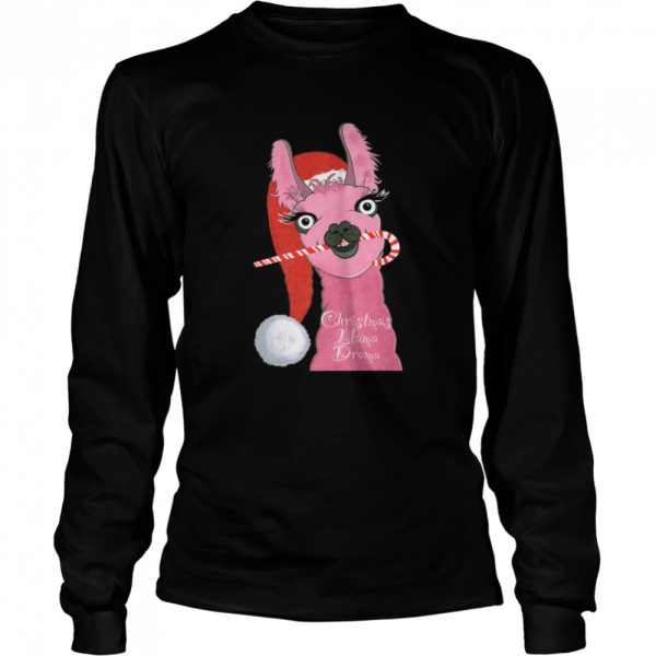 Christmas llama drama shirt