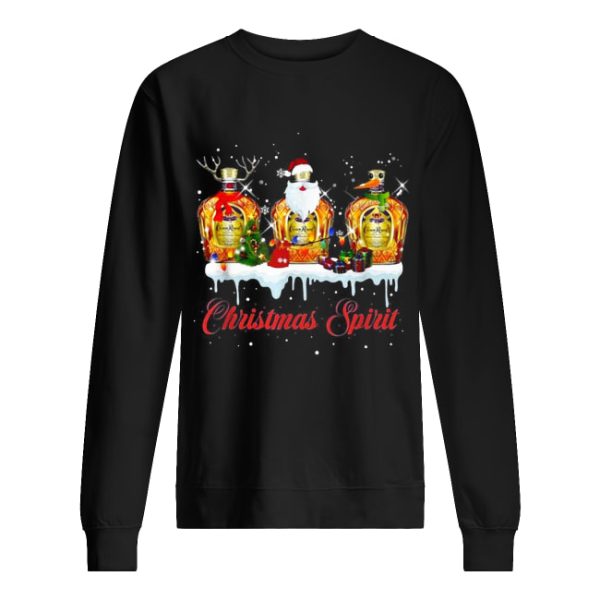 Christmas spirit Crown Royal Whisky shirt