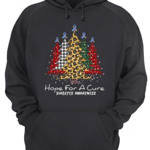 Christmas tree hope for a cure Diabetes Awareness shirt 2 Christmas tree hope for a cure Diabetes Awareness shirt 3
