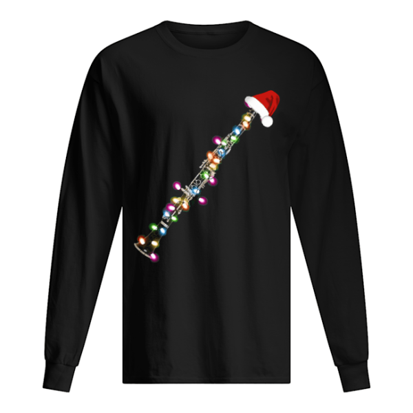 Clarinet Santa Christmas shirt