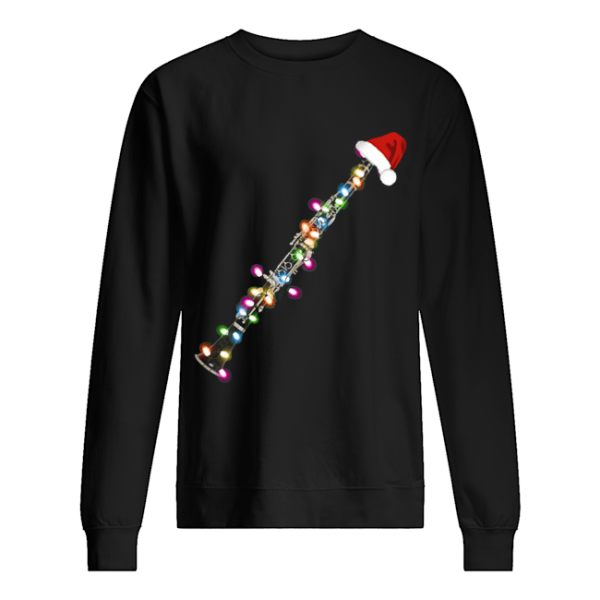 Clarinet Santa Christmas shirt