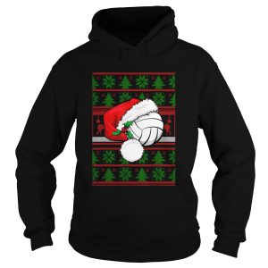 Claus Hat Volleyball Christmas Tee Gift shirt