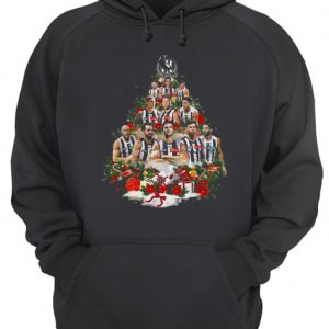 Collingwood Football Club Christmas tree shirt 2 Collingwood Football Club Christmas tree shirt 3