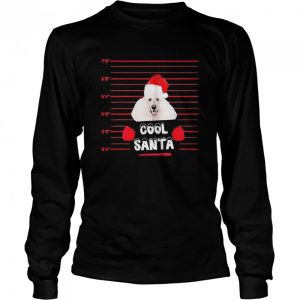 Cool Santa Poodle Dog Christmas shirt 1