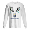 Corona Reinbeer Funny Beer Reindeer Christmas shirt