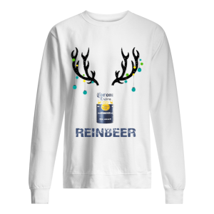 Corona Reinbeer Funny Beer Reindeer Christmas shirt