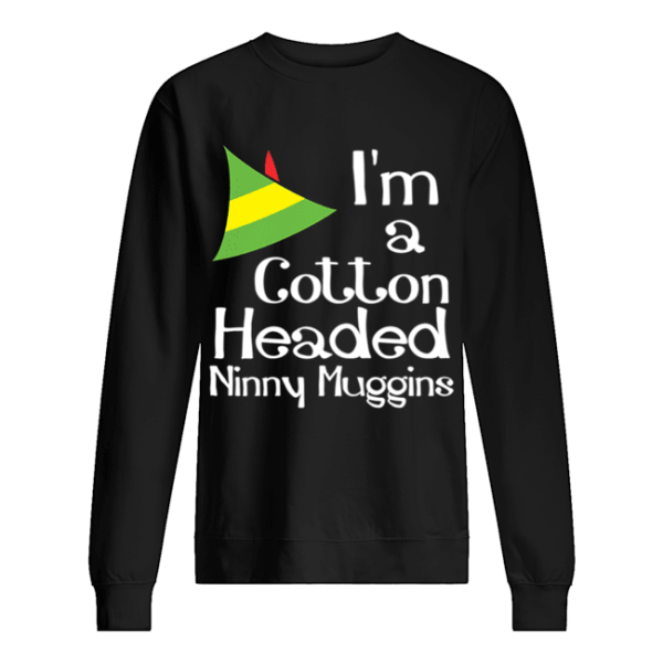 Cotton Headed Ninny Muggins Buddy The Elf Hat Graphic shirt