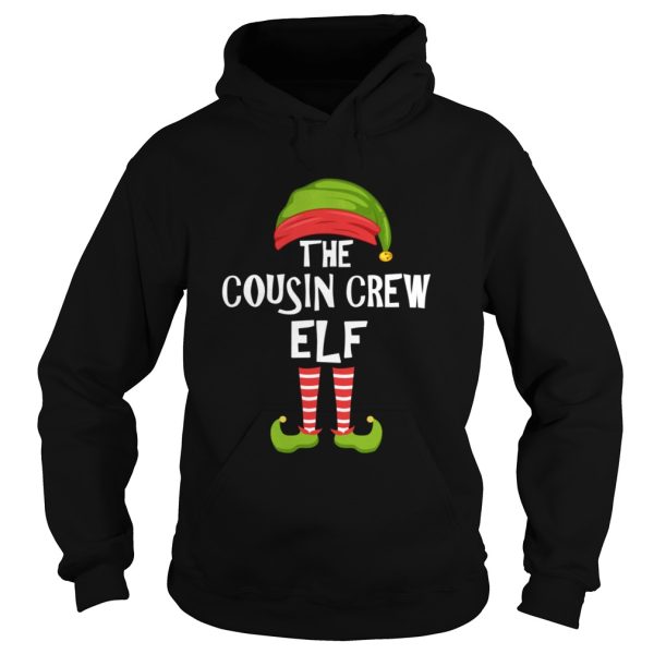 Cousin Crew Elf Matching Christmas Party Pajama shirt