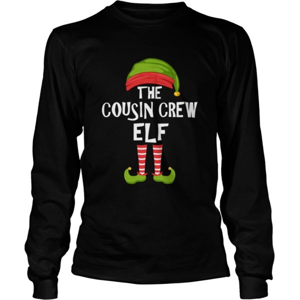 Cousin Crew Elf Matching Christmas Party Pajama shirt