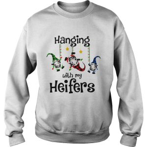 Cow Hanging With My Heifers Christmas shirt 2 Cow Hanging With My Heifers Christmas shirt 3