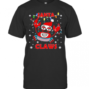 Crab Santa Claws Ugly Christmas T-Shirt