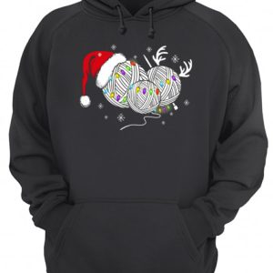 Crochet Spirits Christmas With Deer And Santa Hat Tshirt 2 Crochet Spirits Christmas With Deer And Santa Hat Tshirt 3