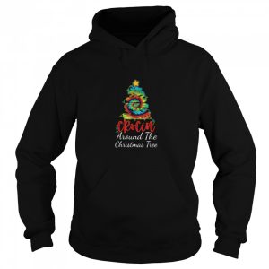 Crocin around the christmas tree Funny Xmas 2020 shirt 3
