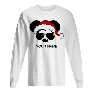 Custom Name Cool Mickey Santa Claus Christmas T Shirt Custom Name Cool Mickey Santa Claus Christmas T Shirt