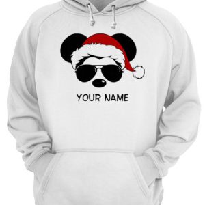Custom Name Cool Mickey Santa Claus Christmas T Shirt 2 Custom Name Cool Mickey Santa Claus Christmas T Shirt 3