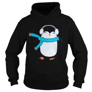 Cute Penguin Bird Headphone Christmas shirt Cute Penguin Bird Headphone Christmas shirt
