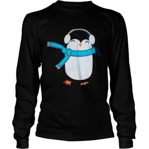 Cute Penguin Bird Headphone Christmas shirt Cute Penguin Bird Headphone Christmas shirt