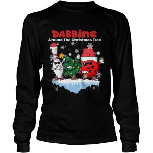 Dabbing Around The Christmas Tree shirt Dabbing Around The Christmas Tree shirt