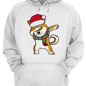 Dabbing Corgi Christmas Tee For Dog Lover shirt 2 Dabbing Corgi Christmas Tee For Dog Lover shirt 3