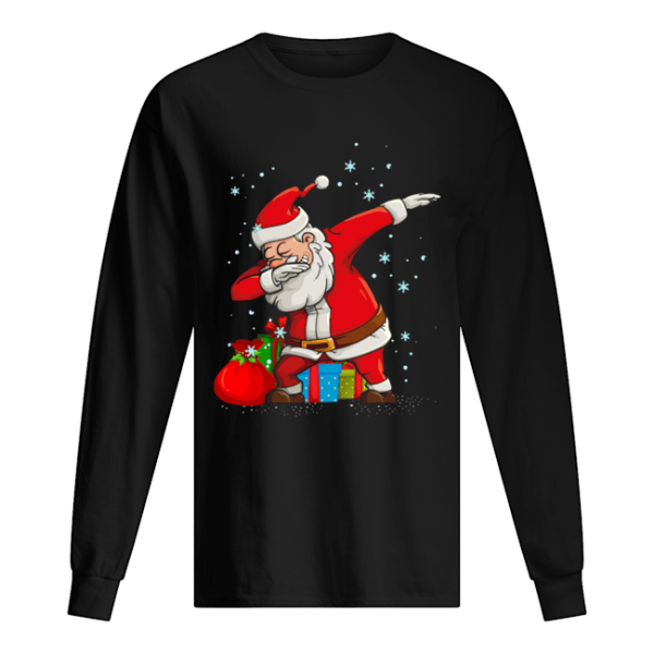 Dabbing Dancing Santa Christmas shirt