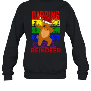 Dabbing Reindeer Merry Christmas 2021 Shirt Dabbing Reindeer Merry Christmas 2021 Shirt
