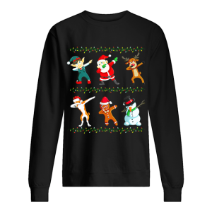 Dabbing Santa Basenji And Friends Christmas shirt Dabbing Santa Basenji And Friends Christmas shirt