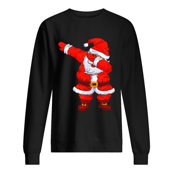 Dabbing Santa Christmas Boys Girls Kids Men Women Xmas Gifts T-Shirt