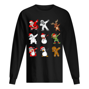 Dabbing Santa Claus And Friends Christmas shirt Dabbing Santa Claus And Friends Christmas shirt