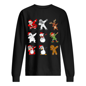 Dabbing Santa Claus And Friends Christmas shirt Dabbing Santa Claus And Friends Christmas shirt