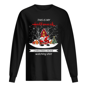 Dabbing Santa Claus This Is Hallmark Christmas Movie Watching Shirt Dabbing Santa Claus This Is Hallmark Christmas Movie Watching Shirt