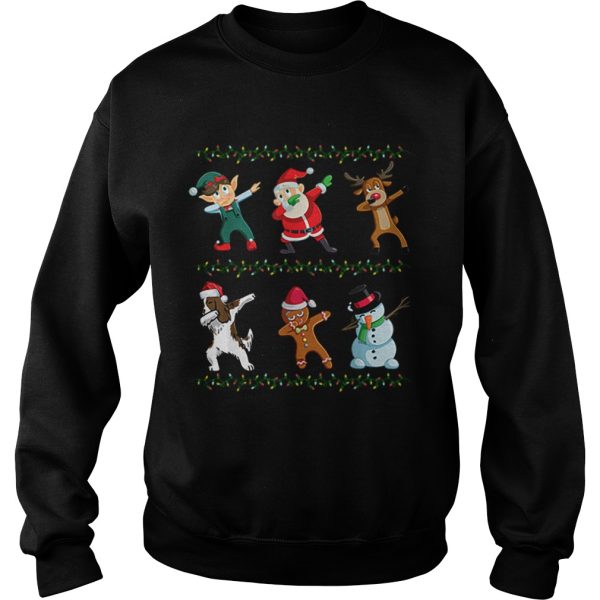 Dabbing Santa Springer Spaniel And Friends Christmas shirt