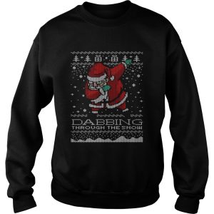 Dabbing Through The Snow Santa Ugly Christmas shirt 2 Dabbing Through The Snow Santa Ugly Christmas shirt 3
