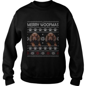 Dachshund Merry Woofmas Paw Ugly Merry Christmas shirt 2 Dachshund Merry Woofmas Paw Ugly Merry Christmas shirt 3