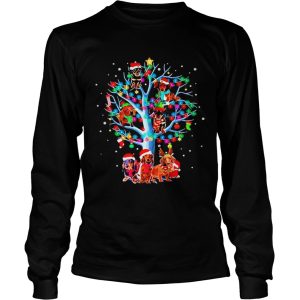 Dachshund Santa Tree Light Merry Christmas shirt Dachshund Santa Tree Light Merry Christmas shirt