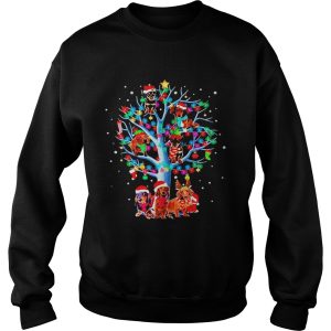 Dachshund Santa Tree Light Merry Christmas shirt 2 Dachshund Santa Tree Light Merry Christmas shirt 3