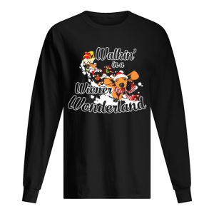 Dachshund Walkin’ In A Wiener Wonderland Christmas Shirt Dachshund Walkin’ In A Wiener Wonderland Christmas Shirt