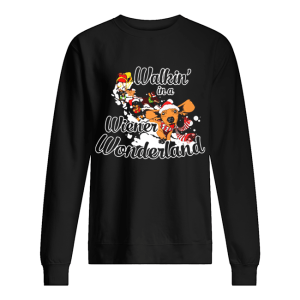 Dachshund Walkin’ In A Wiener Wonderland Christmas Shirt Dachshund Walkin’ In A Wiener Wonderland Christmas Shirt