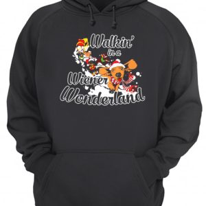 Dachshund Walkin’ In A Wiener Wonderland Christmas Shirt 2 Dachshund Walkin' In A Wiener Wonderland Christmas Shirt 3