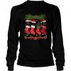Dachshunds Santa In Socks Crew Neck Merry Christmas shirt