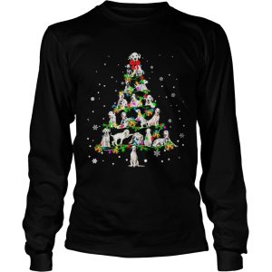 Dalmatian Light Christmas tree shirt Dalmatian Light Christmas tree shirt