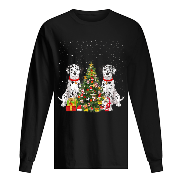 Dalmation Christmas tree dalmation costume shirt