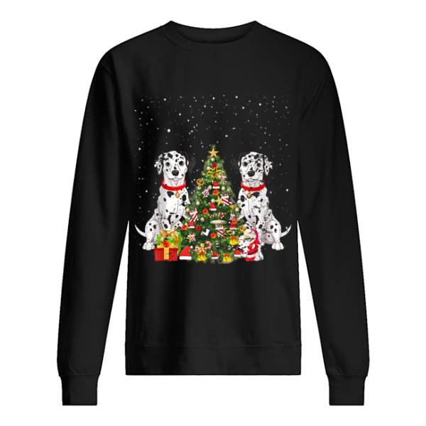 Dalmation Christmas tree dalmation costume shirt