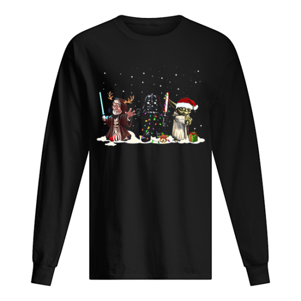 Darth Vader Yoda Palpatine Star Wars Christmas shirt