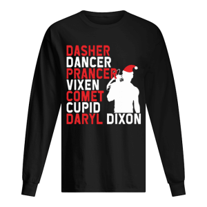 Dasher Dancer Prancer Comet Cupid Daryl Dixons shirt Dasher Dancer Prancer Comet Cupid Daryl Dixons shirt